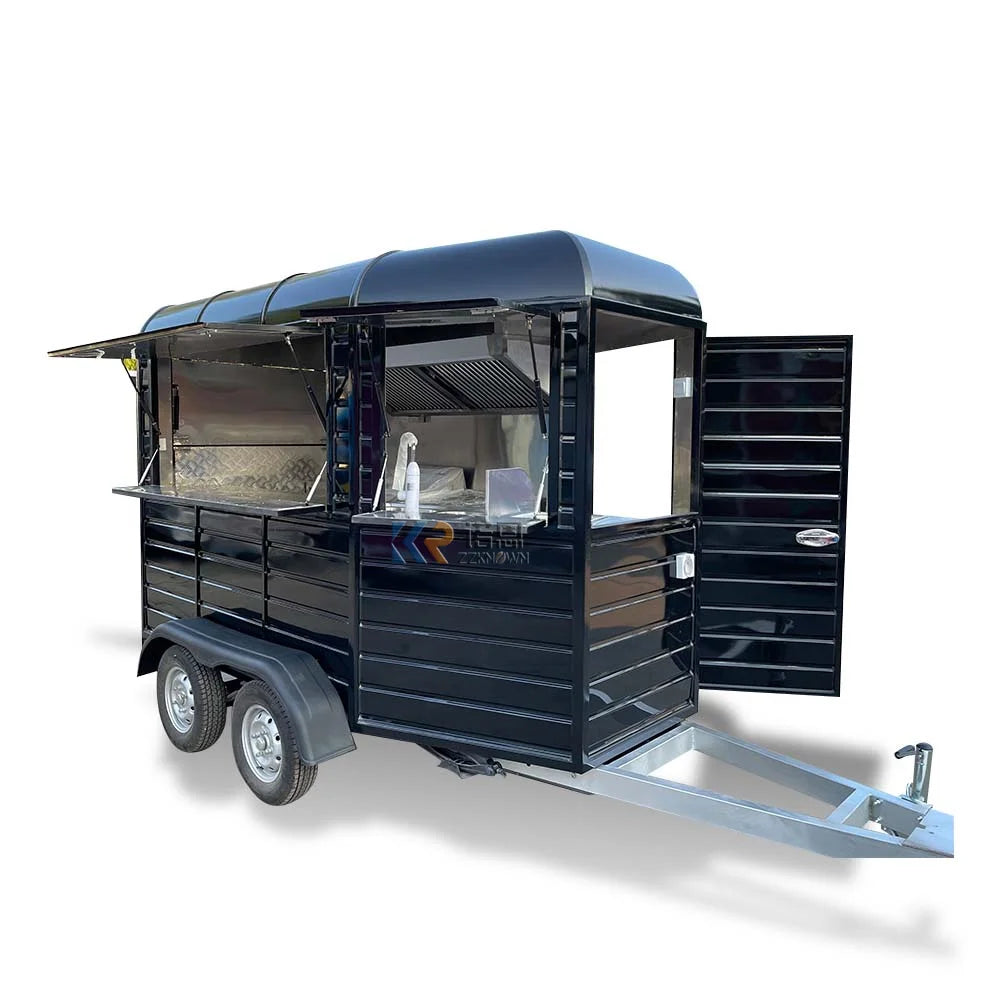 CE Outdoor Mobile Street Food Trucks China Factory Food Trailer Australia Standard