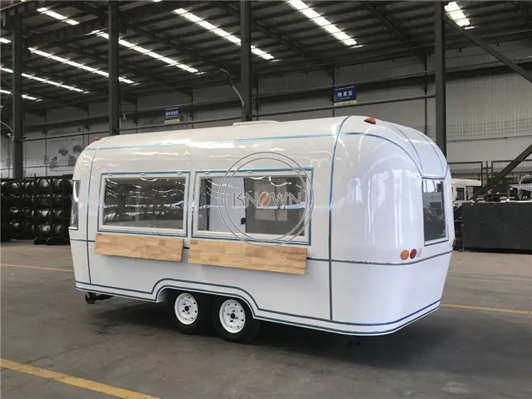 2023 Pefect design food trailer mobile street food kiosk can be customized bus food truck