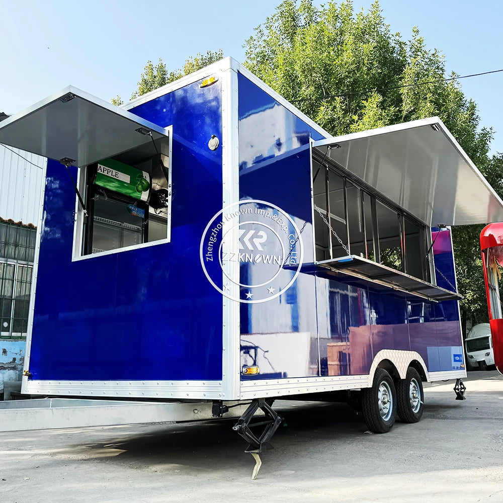 Concession Pizza Truck Fast Food Kiosk Ice Cream Beer Bar Hot Dog Food Cart Mobile Kitchen Food Trailer