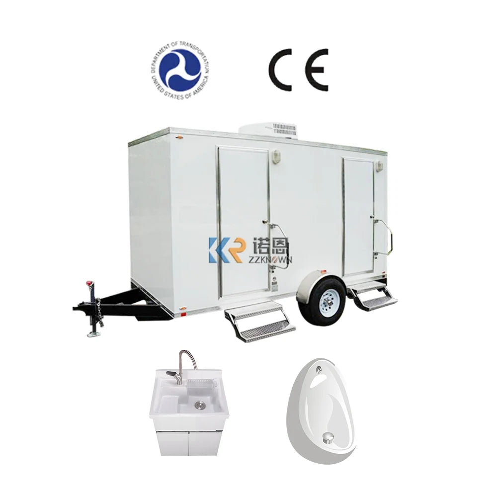 2023 China Outdoor Camp Restroom Shower Bathroom Washroom  Plastic Prefab Portable Mobile Toilets For Sale