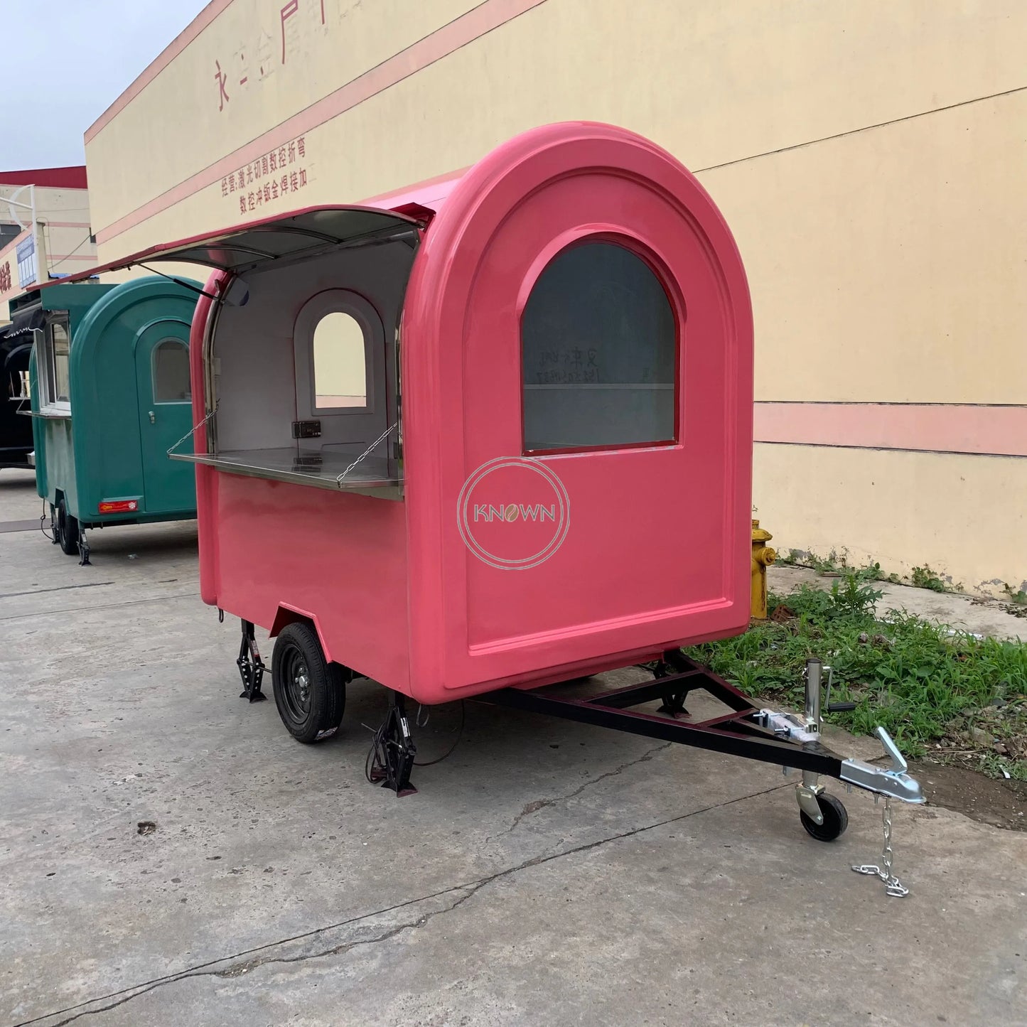 2023 Best Quality Food and Beverages Kiosk Vending Food Trailers Push Mobile fast Food Cart With Wholesale Price