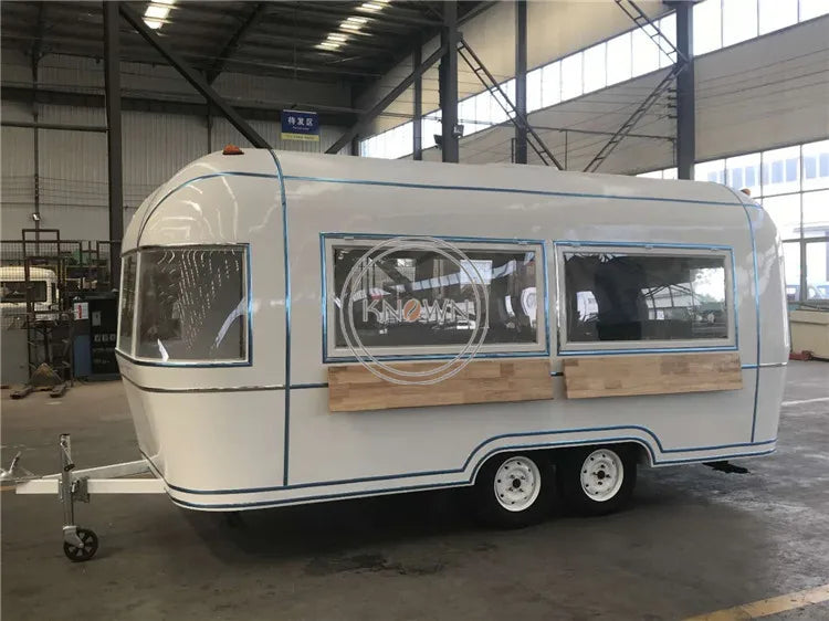 2023 Pefect design food trailer mobile street food kiosk can be customized bus food truck