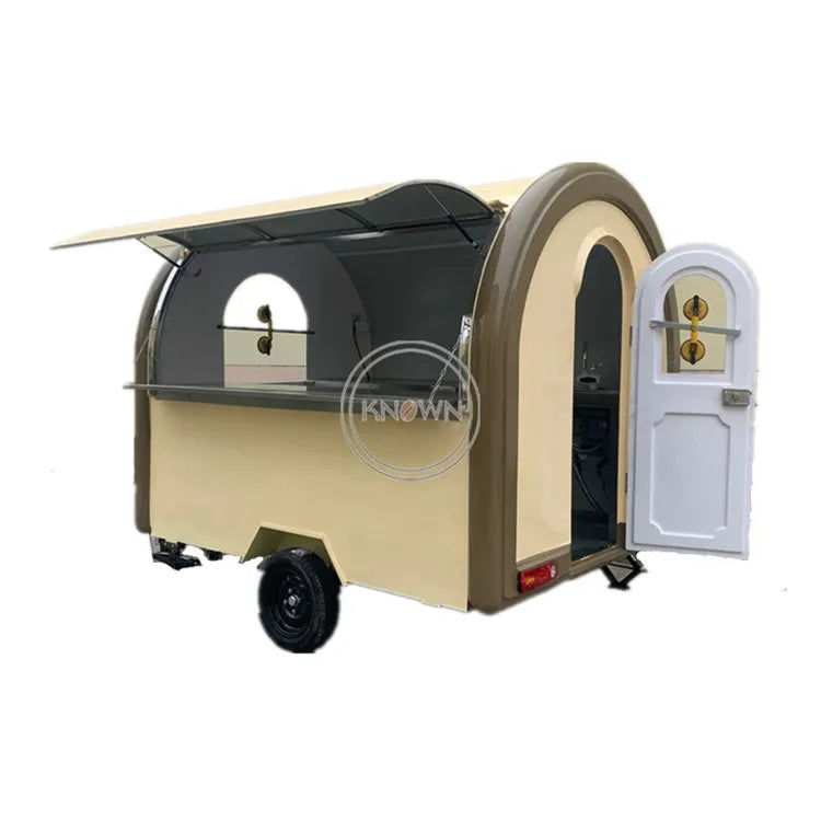 New food trailers fully equipped foodtruck fast food cart mobile kitchen food truck for sell