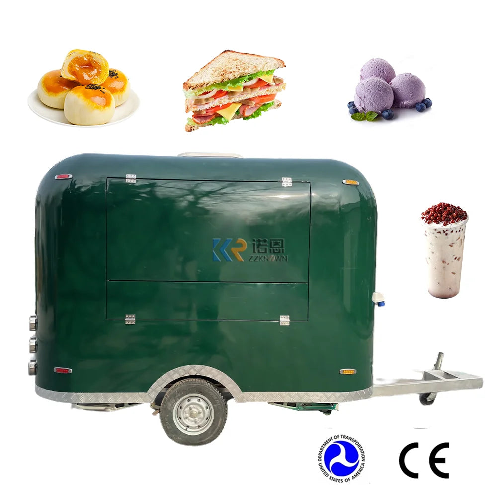 Outdoor Kitchen Food Trailer With Grill Hot Dog Cart For Sale Airstream Mobile Kitchen Fast Food Truck