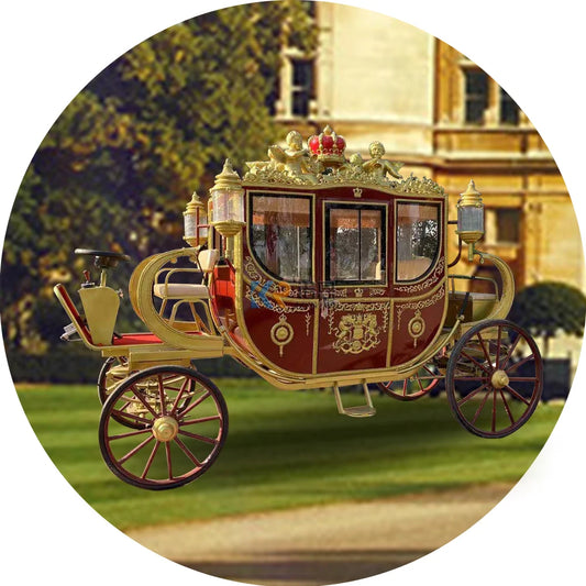 Royal Marathon Horse Cart Commercial Horse Carriage For Sale Luxury Wedding Horse Drawn Carriage