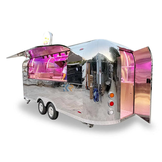 2023 Good Quality Outdoor Street Mobile Fast Food Truck For Sale Fast Food Van Mobile Mini Food Truck