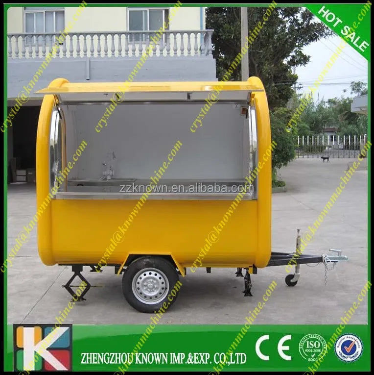 OEM Bike food cart street mobile coffee cart mobile food cart with wheels