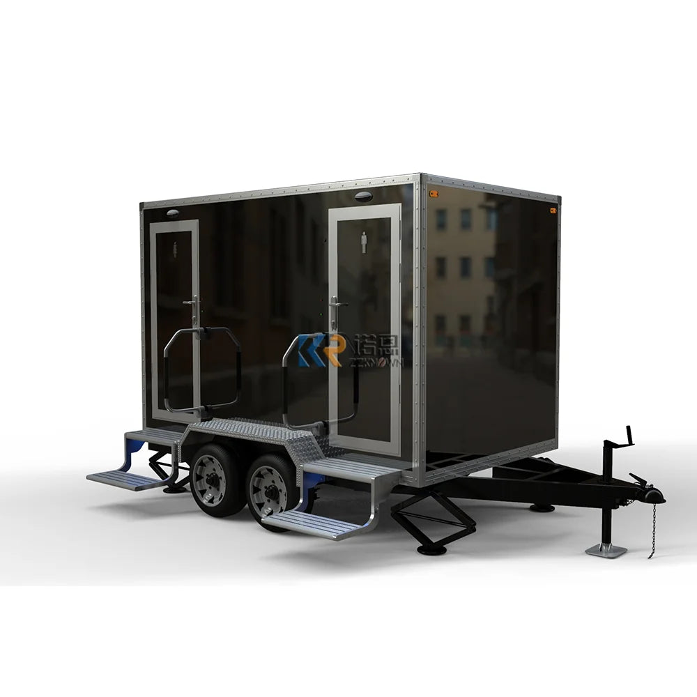 Trailer Prefab Prefabricated Bio Container Showers Portable Toilet Shower Room House Luxury Restroom Mobile