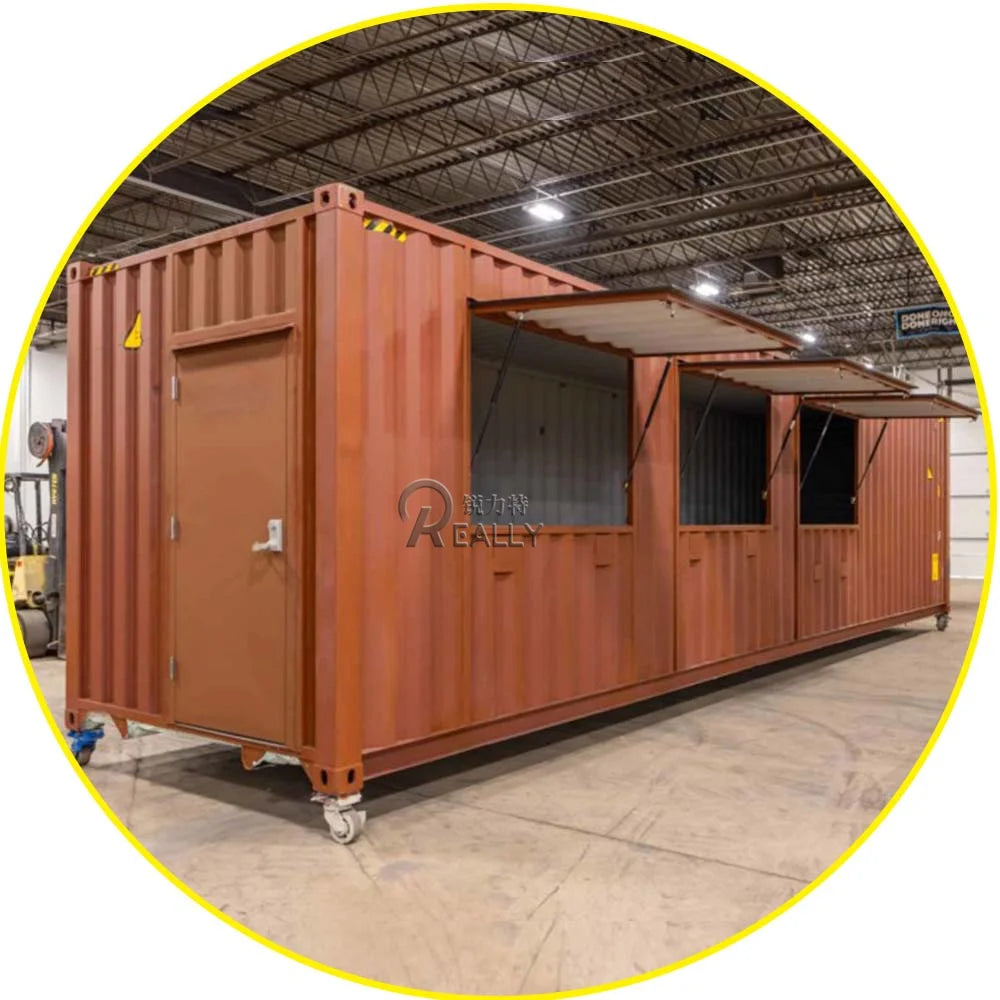 DIY Container House Coffee Shop Mobile Container House Cafe Bar China Supplier Prefab House