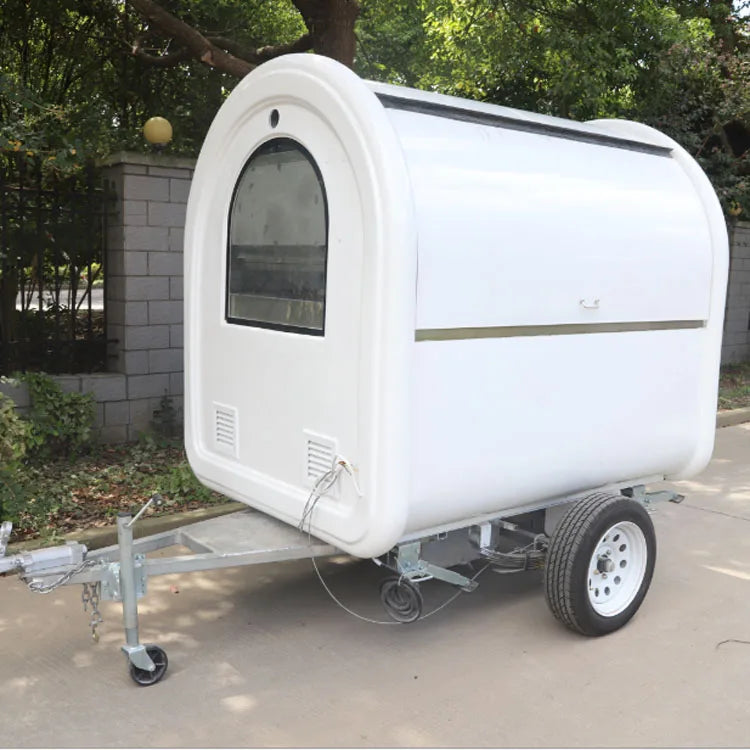 2024 New Design Food Trailer For Sale 2.2m Car Trailer