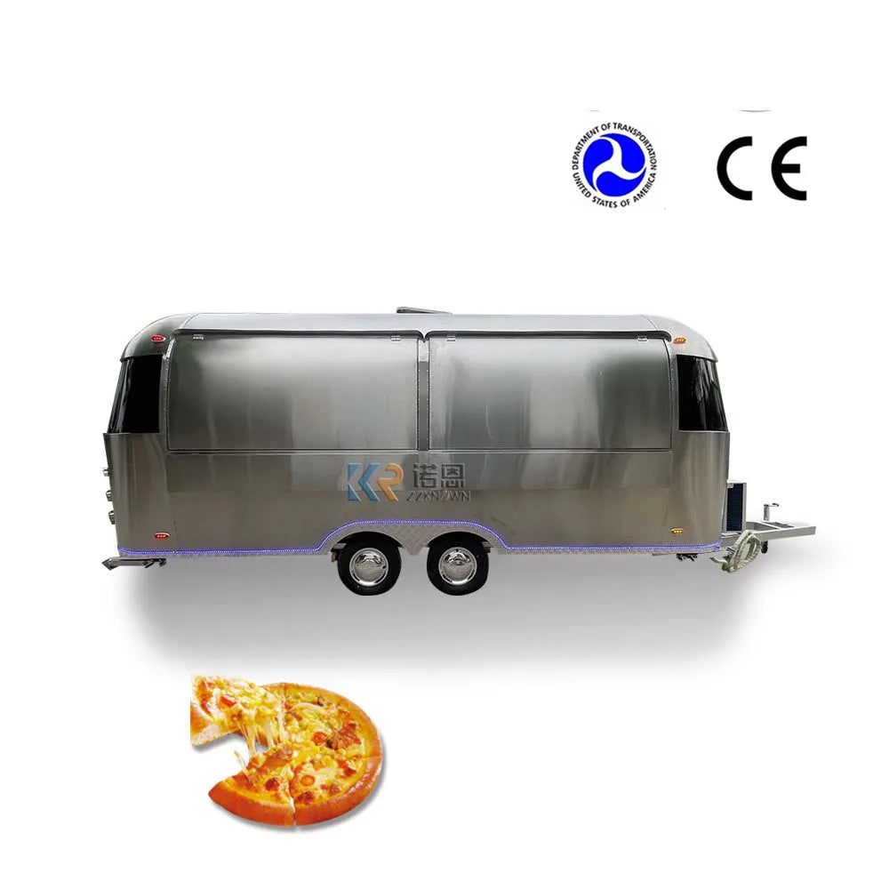 Street Fast Vintage Food Truck New Style Food Trailer American Standard Food Trailer With DOT