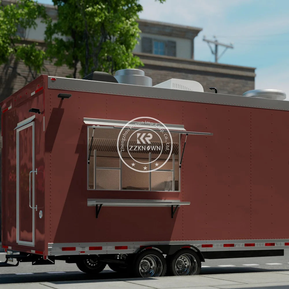 2024 Catering Trailers Mobile Kitchen Food Trailer Food Carts Airstream Food Truck