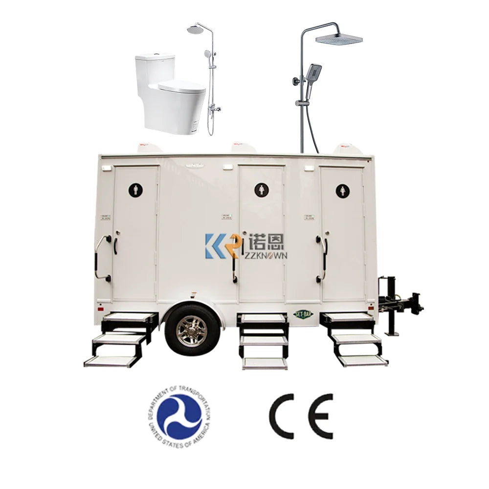 Cheaper Mobile Toilet Mobile Portable Toilet Trailer Restroom Trailers With Customize Size