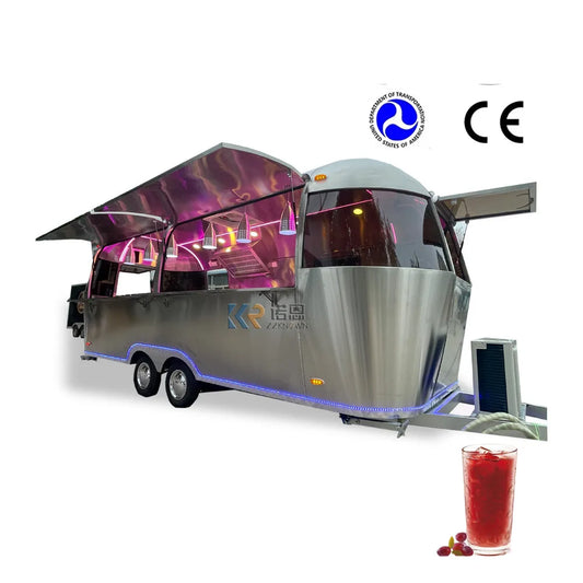 OEM Hot Sale Mobile Food Cart Mobile Vegetable Candy Carts Catering Trailer Food Trucks Newly Type