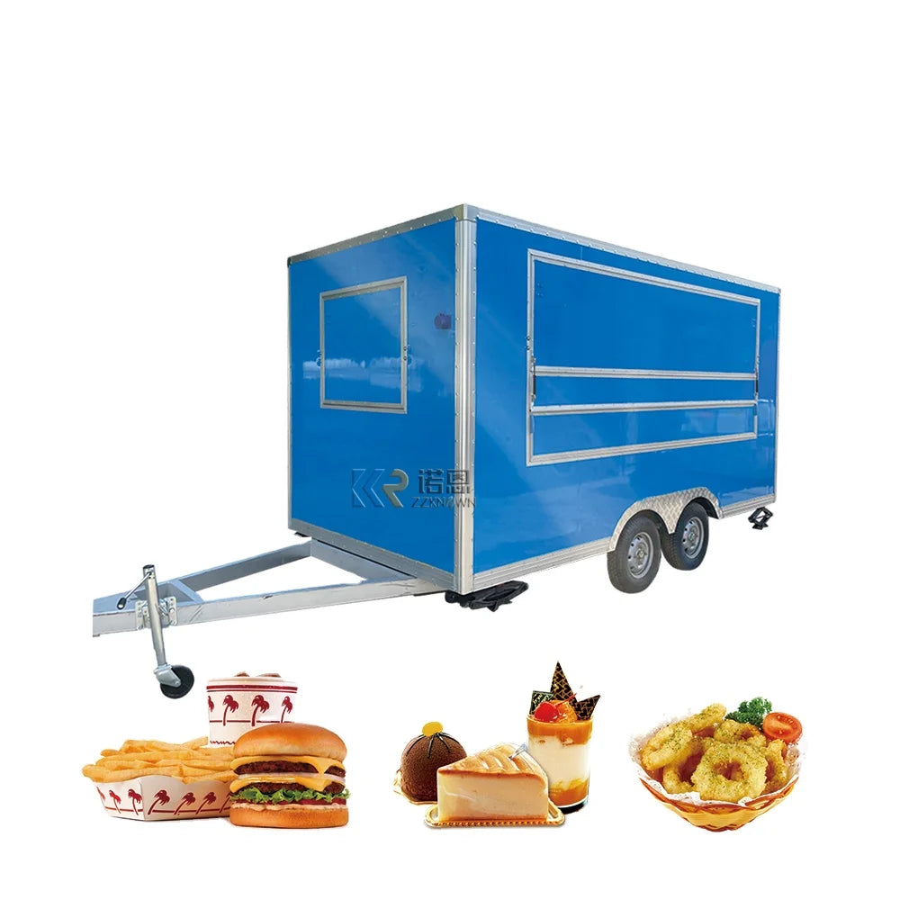 Promotion Customized Mobile Food Truck Factory Price Food Cart Mobile Hot Dog Snack Vending Truck for Sale