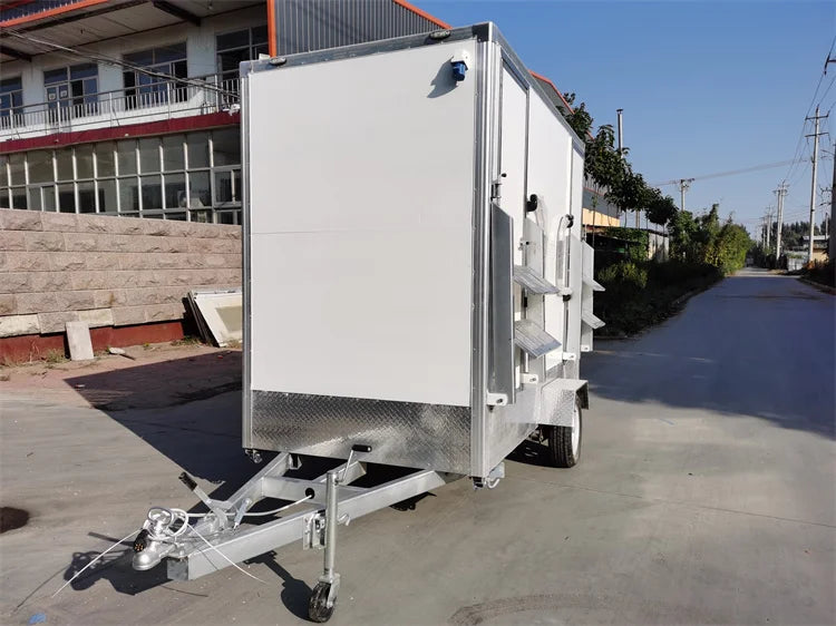 Factory Price Cheap Portable Toilet With High Quality For America High Quality Mobile Toilet Trailer With Customization Service