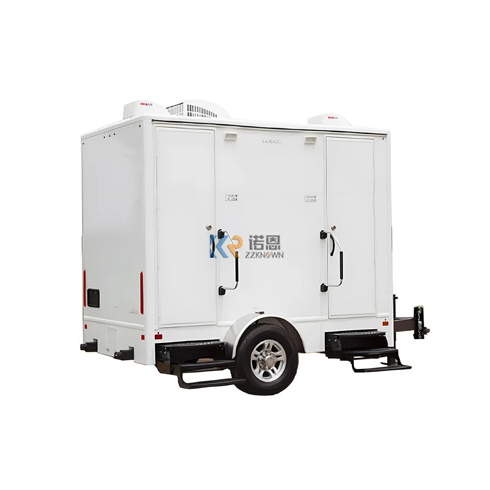 Movable Toilet Trailer Customized Made Portable Toilet Western Style Mobile Toilet