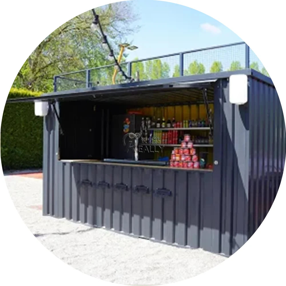 Custom Beautiful Container Coffee Bar Container Shop Pop-Up Shop