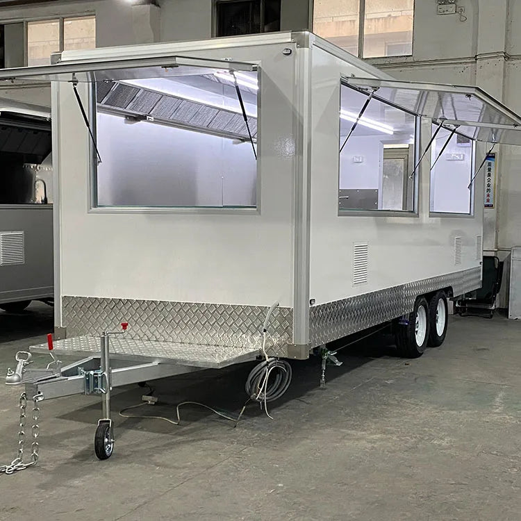 Mobile Food Kiosk Catering Trailer Mobile Ice Cream Cart Airstream Food Trailer Food Truck Mobile Food Catering Trailer