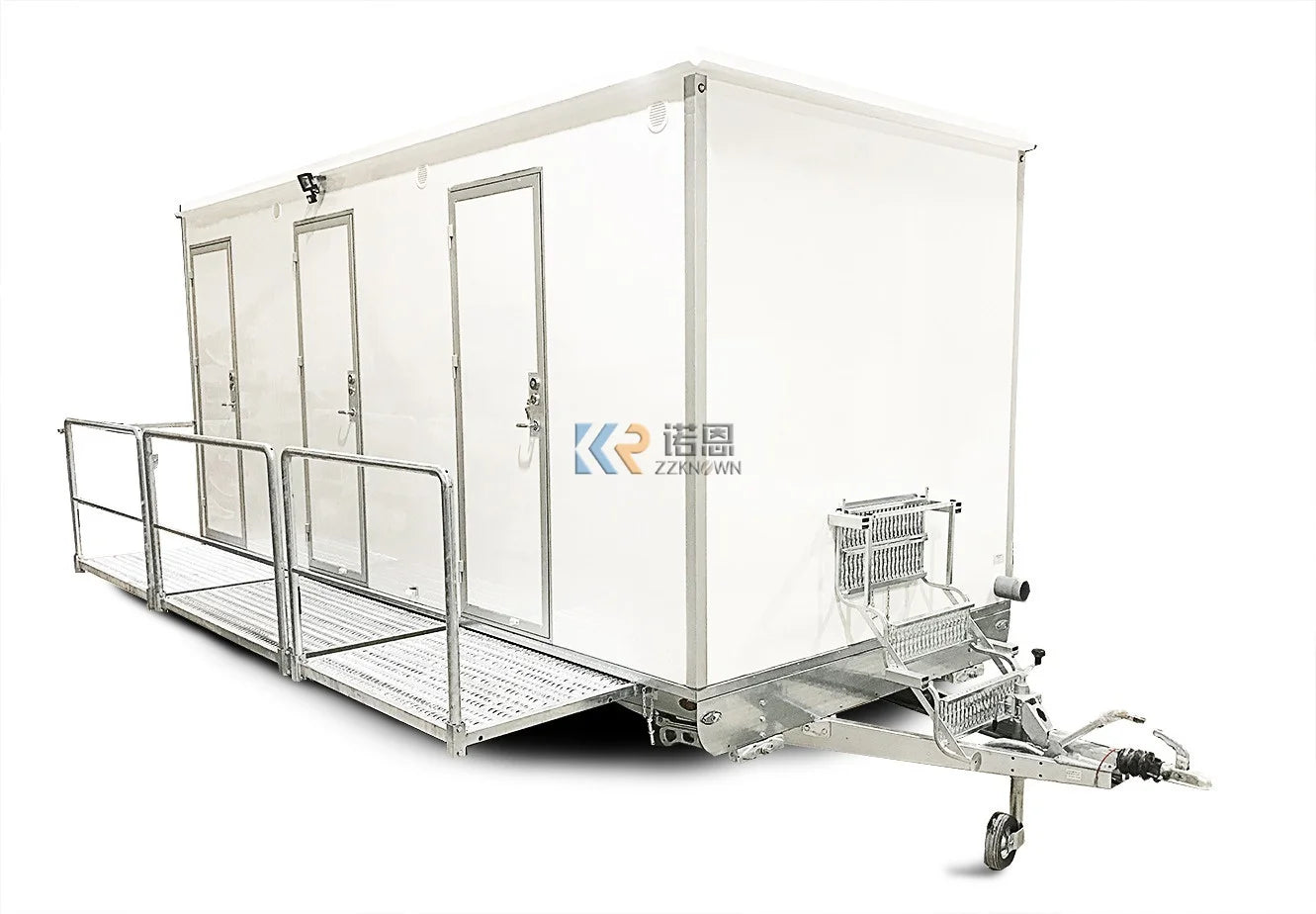 Luxury Restroom Trailer Manufacturers Outdoor Portable Toilets Camping Mobile Plastic Price for Sale