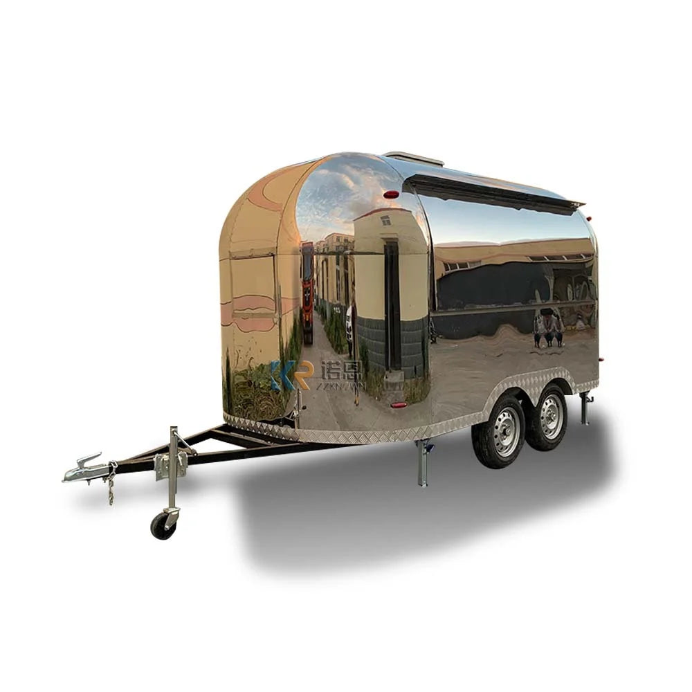 Air Stream Food Trailer Fast Mobile Food Truck With Kitchen Towable Trailer For Sale Trailers