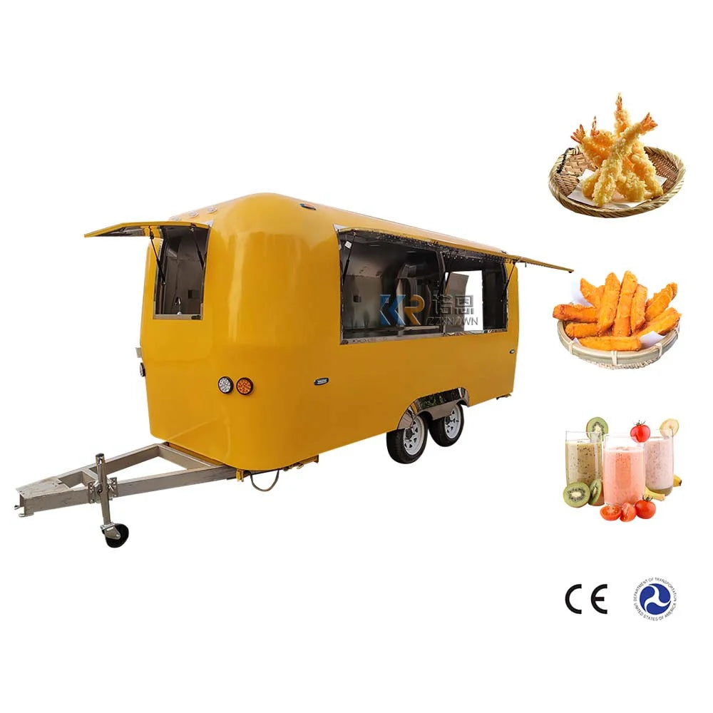 Outdoor Kitchen Food Cart Trailer For Sale Mobile Food Vending Truck For Sale USA Europe