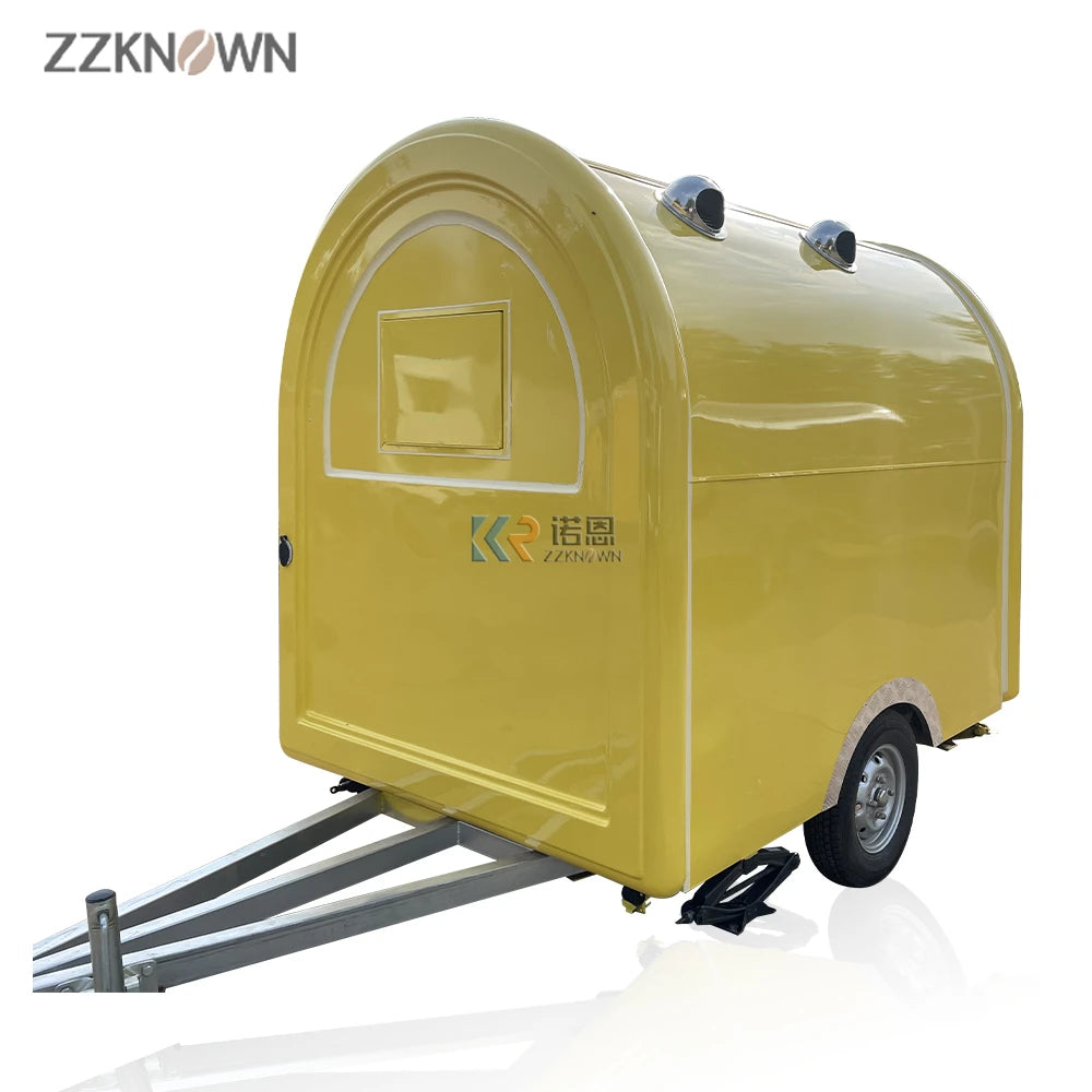 2023 CE Milk Large Vegetables Coffee Food Trailer Cheap Trucks For Sale Stainless Steel