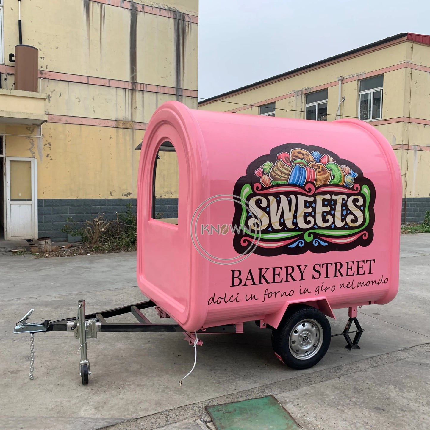 Food Truck New Design Burger Kiosk Bakery Food Trailer Outdoor Food Trailers with Mobile Kitchen Equipment 2023 DOT Customized