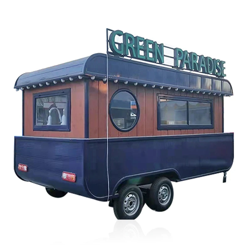 Factory Price Mobile Restaurant Hot Dog Cart Truck Mobile Food Fruit Snack Food Cart