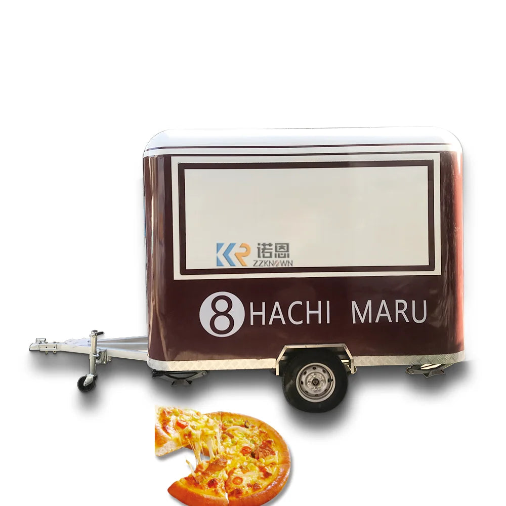 China Supplier Colorful Street Mobile Food Cart Fast Food Trailer CE Approved Stainless Steel Concession Airstream Food Truck