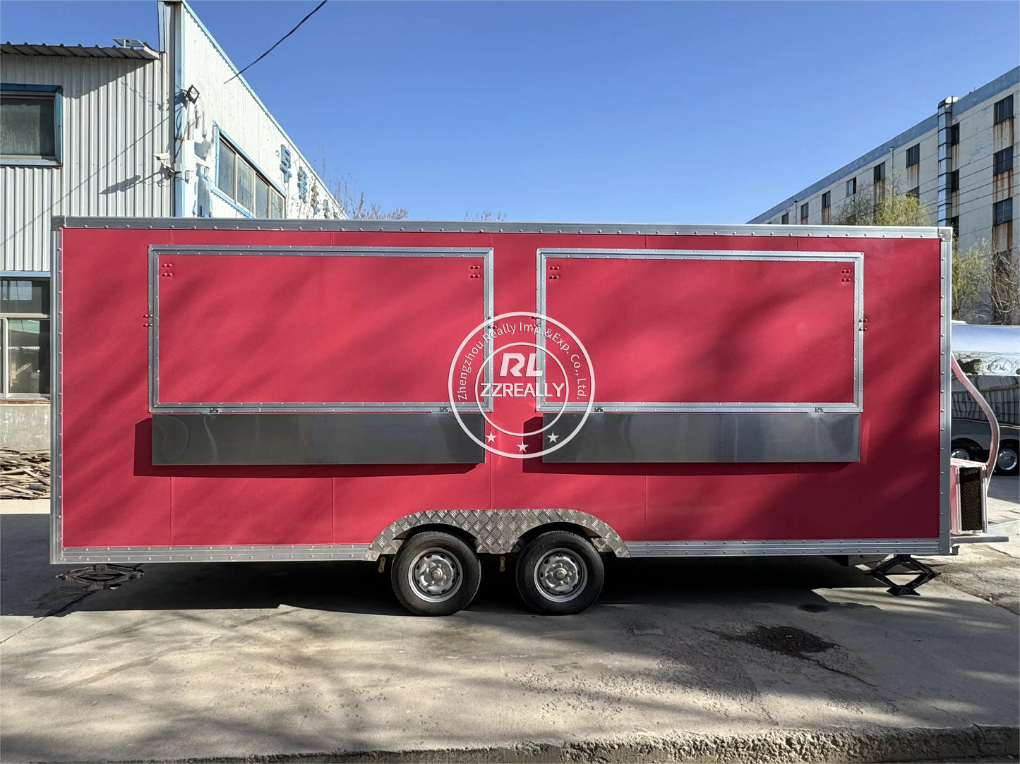 Remorque de nourriture fermée pour camion-restaurant, cuisine mobile avec camion-restaurant en acier galvanisé à vendre aux États-Unis, remorque de nourriture en Australie