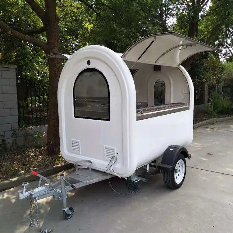 2024 New Design Food Trailer For Sale 2.2m Car Trailer