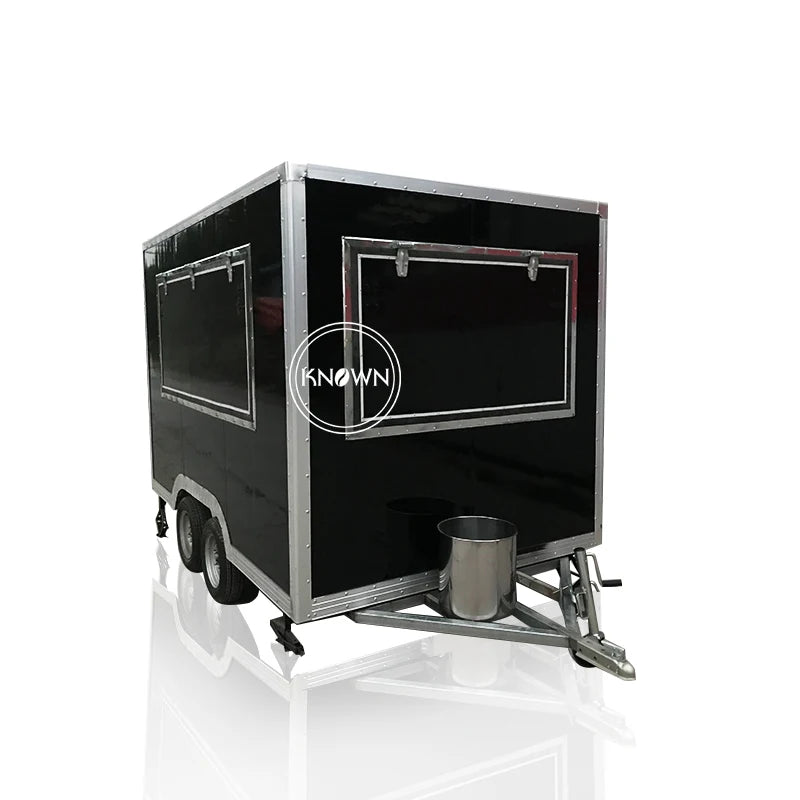 Outdoor Mobile Fast Snack Food Vending Kiosk Customized Mobile Food Trailer for Sale Ice Cream Vending Cart